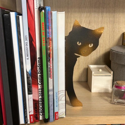 Decorazione Originale in Ferro Gatto...